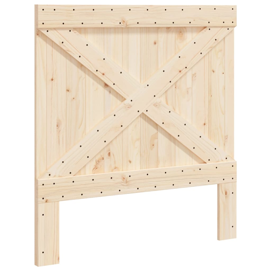 Headboard 100x104 cm Solid Wood Pine