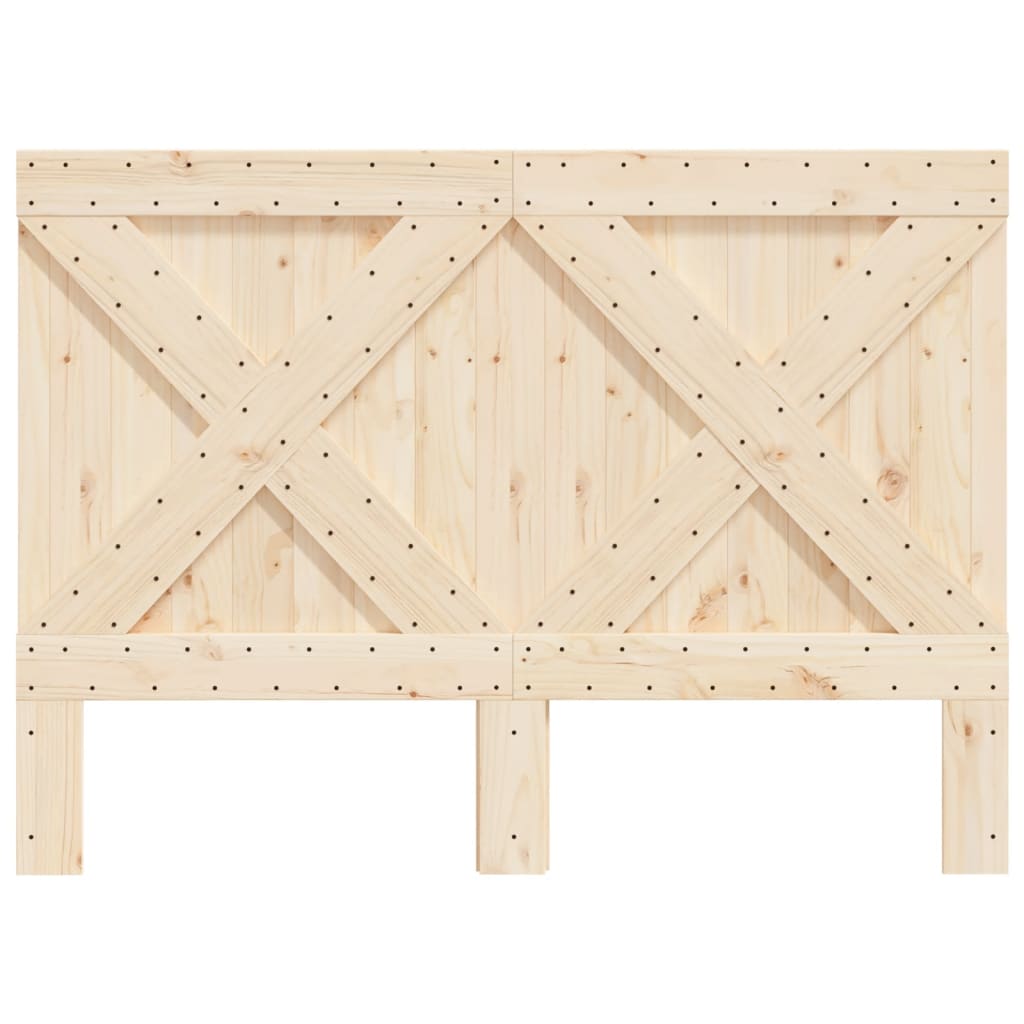 Headboard 140x104 cm Solid Wood Pine