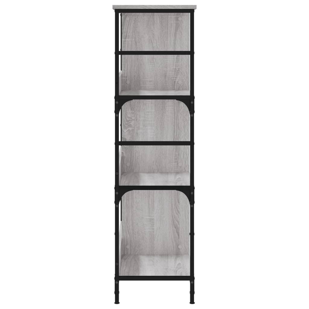 Bookshelf Grey Sonoma 78.5x33x117.5 cm Engineered Wood