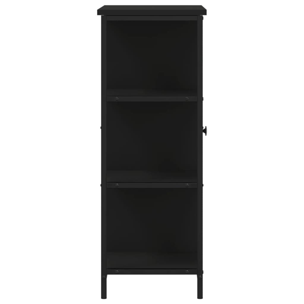 Sideboard Black 70x30x80 cm Engineered Wood