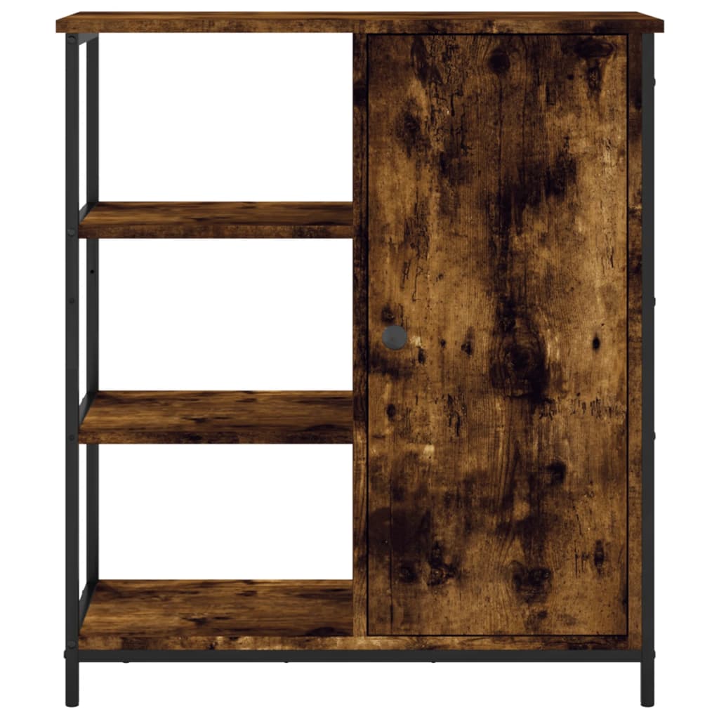 Sideboard Smoked Oak 70x30x80 cm Engineered Wood