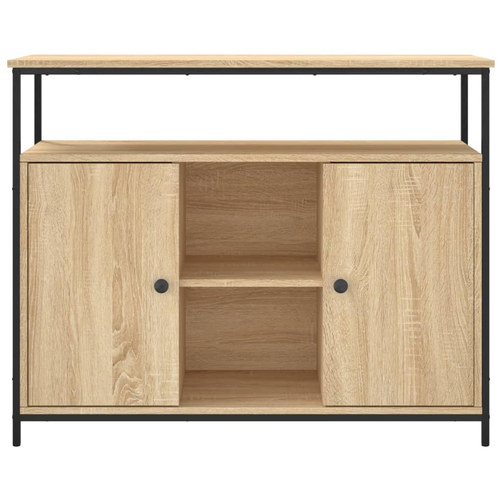 Sideboard Sonoma Oak 100x35x80 cm Engineered Wood