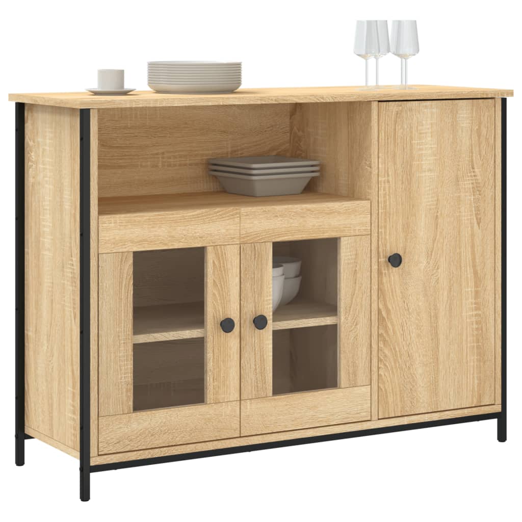 Sideboard Sonoma Oak 100x35x75 cm Engineered Wood