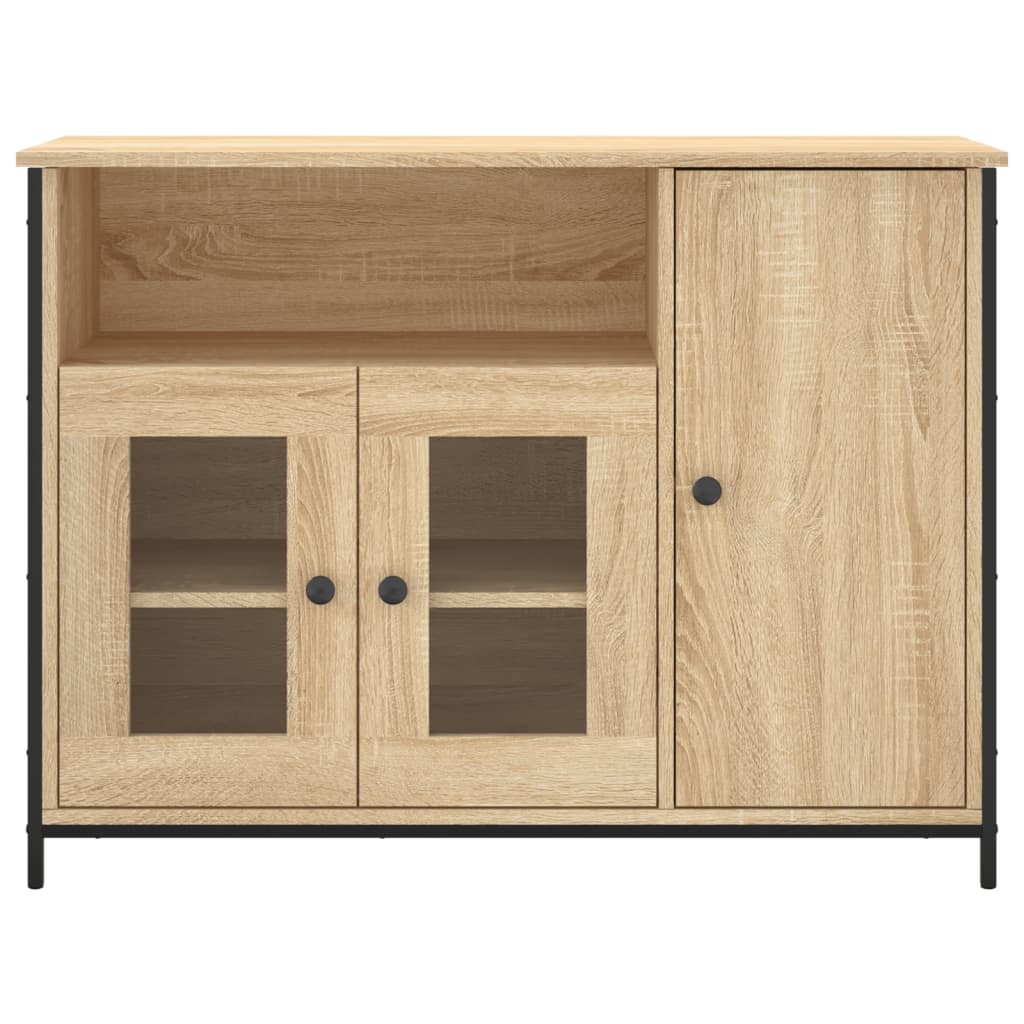 Sideboard Sonoma Oak 100x35x75 cm Engineered Wood