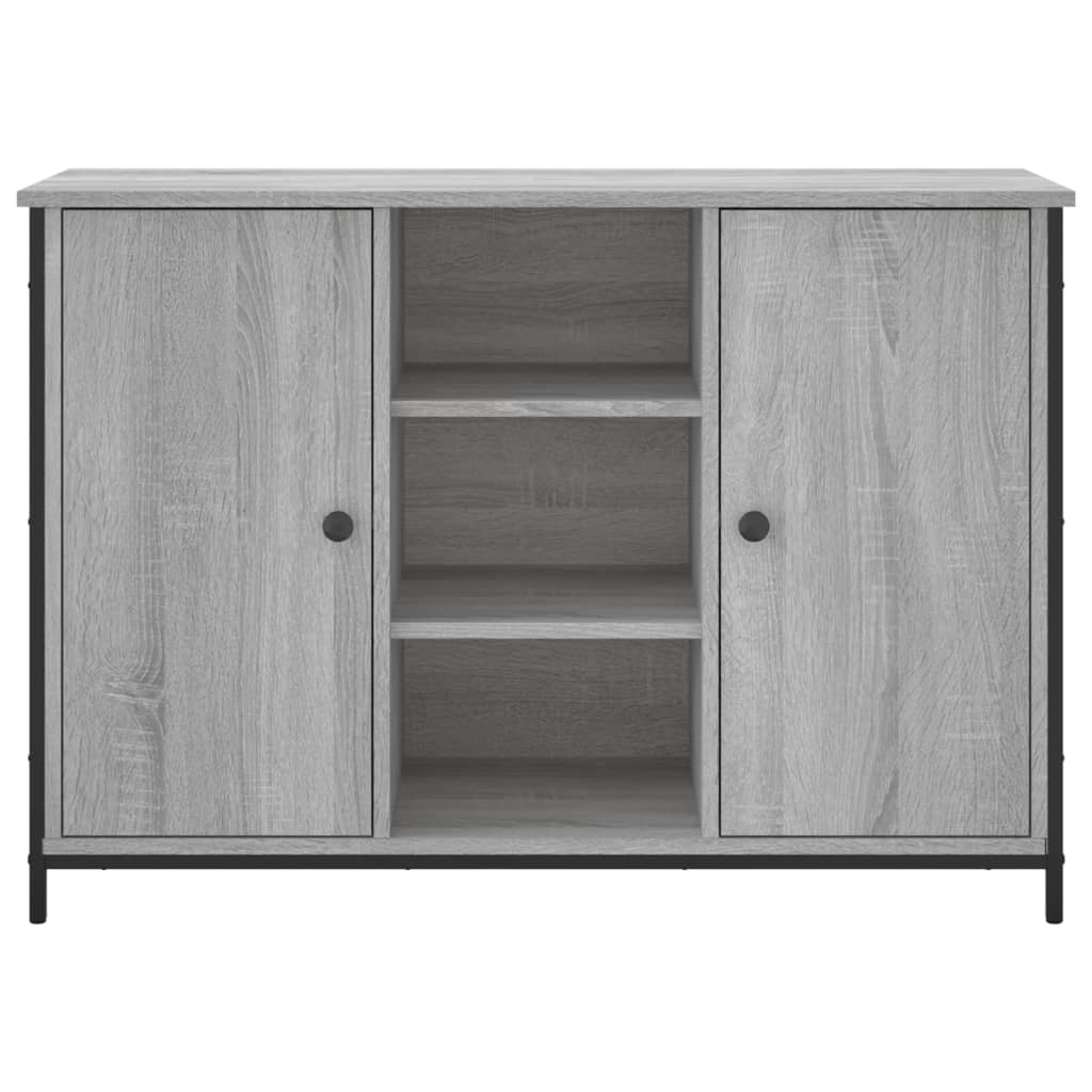 Sideboard Grey Sonoma 100x35x70 cm Engineered Wood