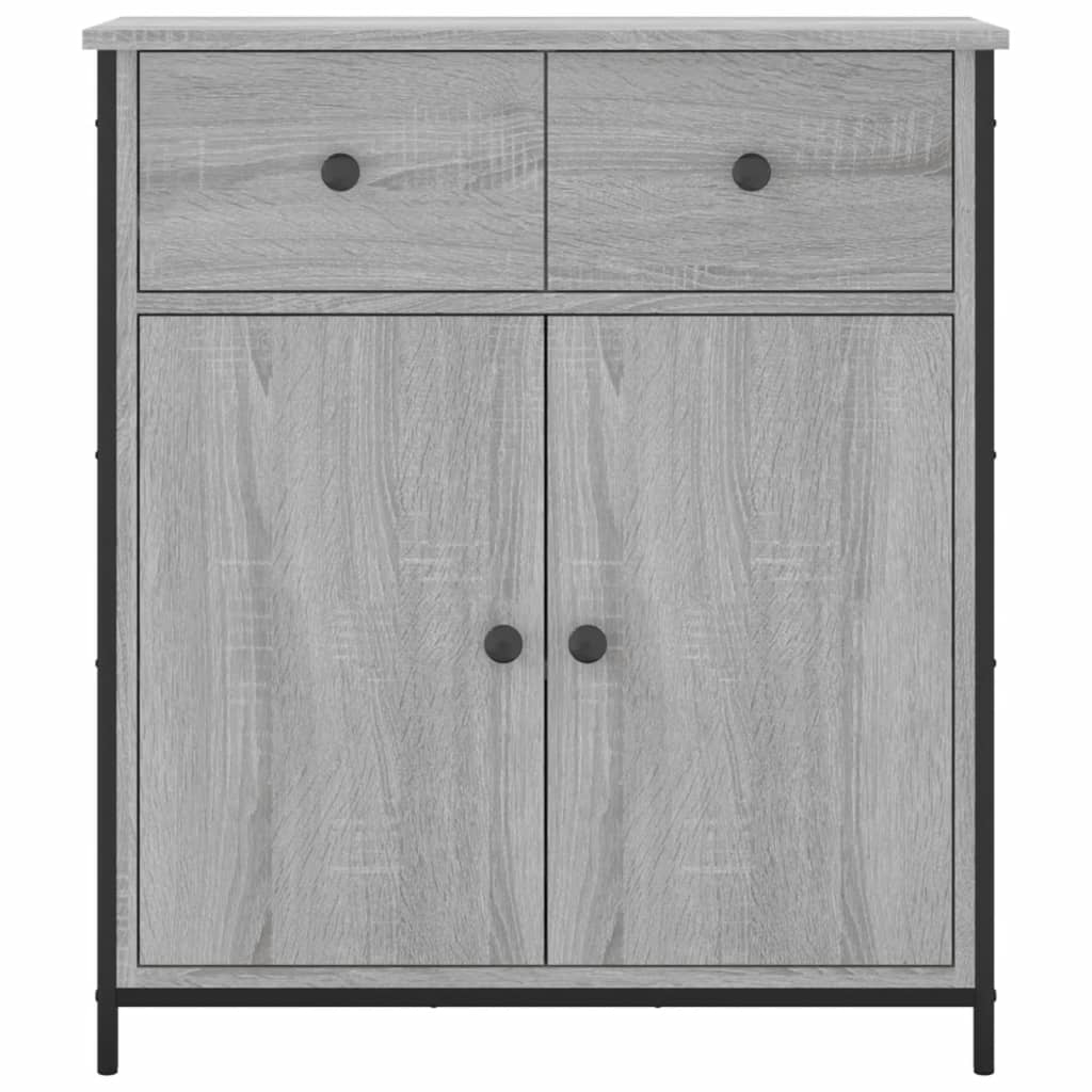 Sideboard Grey Sonoma 70x30x80 cm Engineered Wood