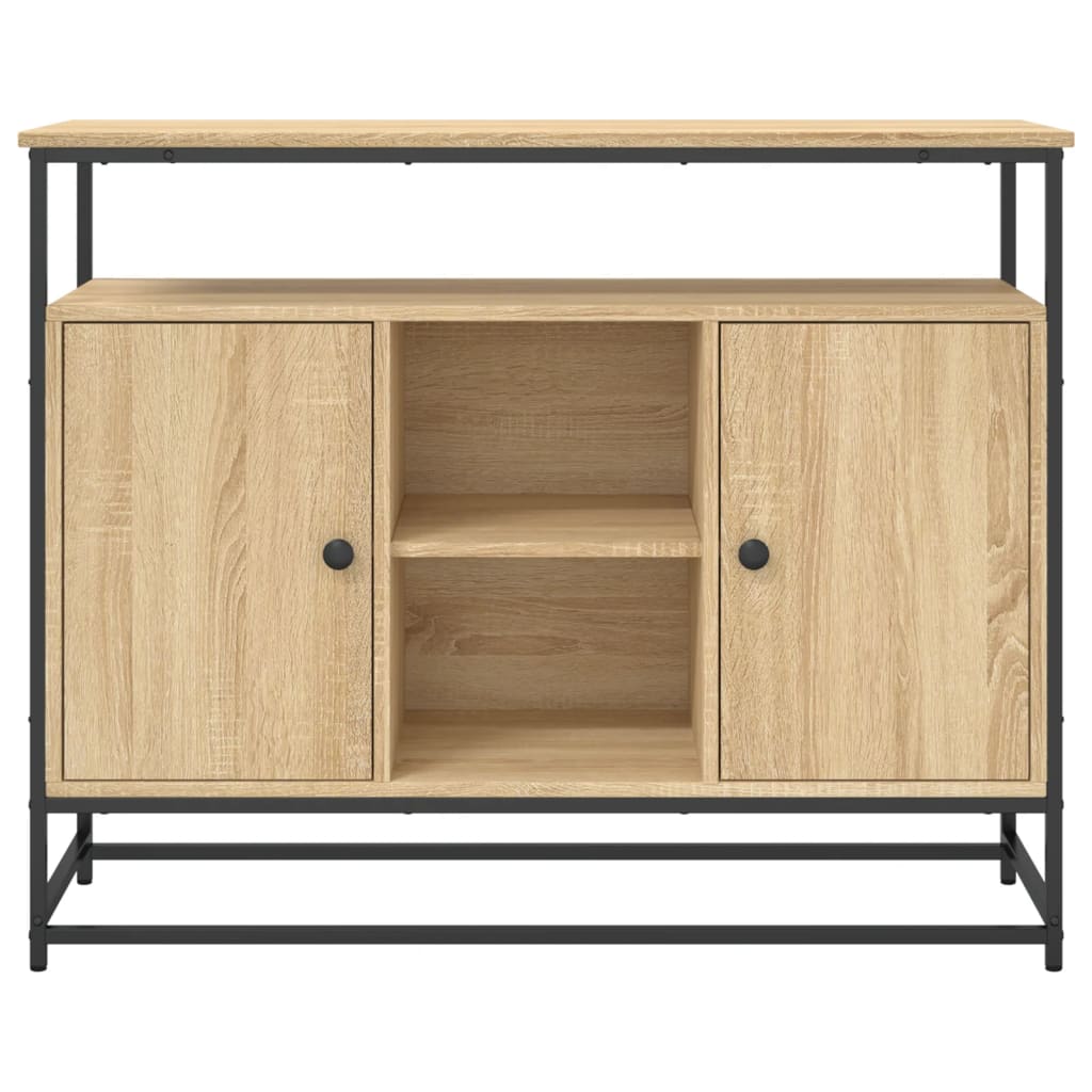 Sideboard Sonoma Oak 100x35x80 cm Engineered Wood