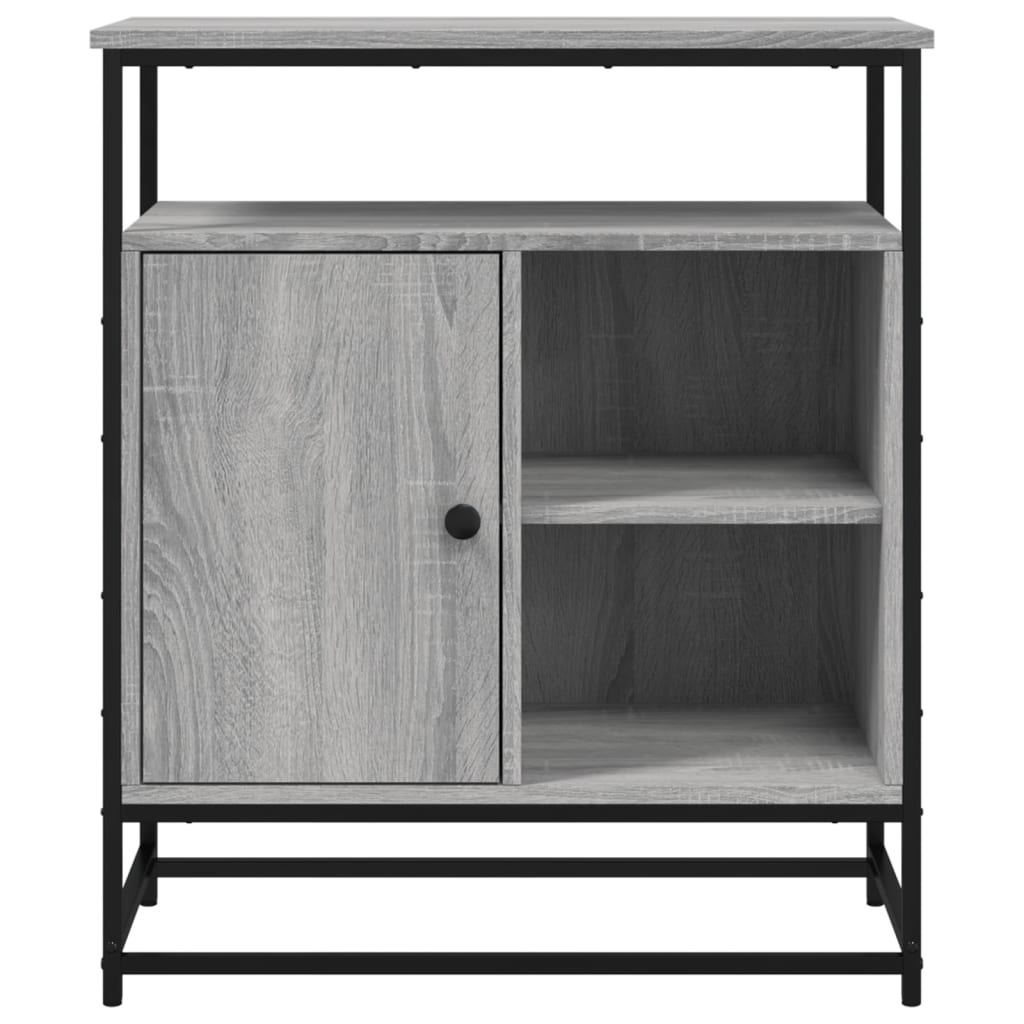 Sideboard Grey Sonoma 69x35x80 cm Engineered Wood