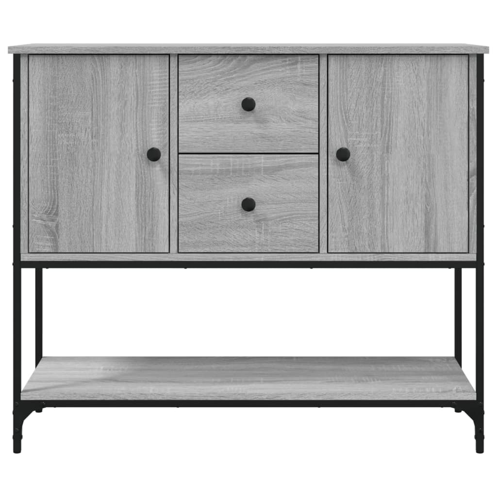 Sideboard Grey Sonoma 100x36x85 cm Engineered Wood