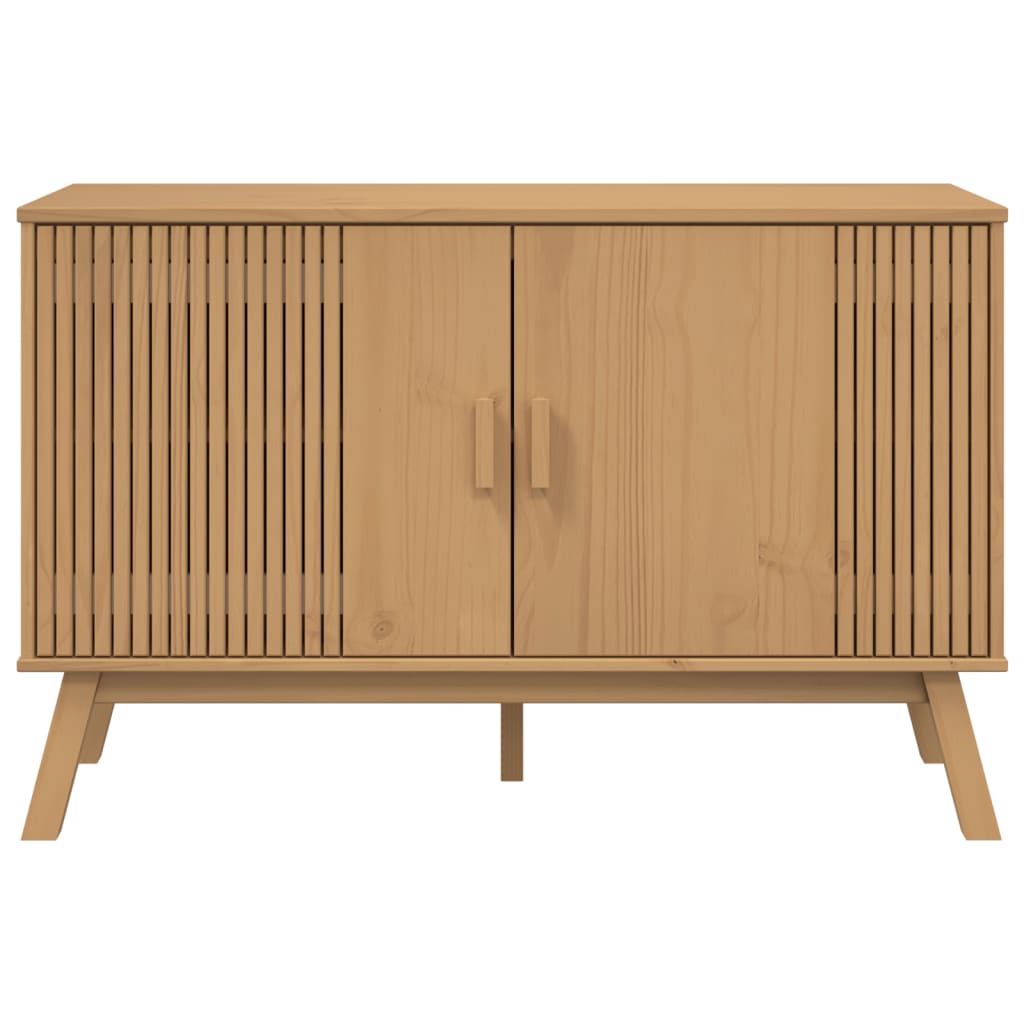 Sideboard OLDEN Brown 114x43x73.5 cm Solid Wood Pine