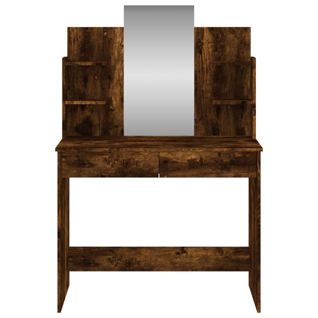 Dressing Table With Mirror 96X39X142 Cm