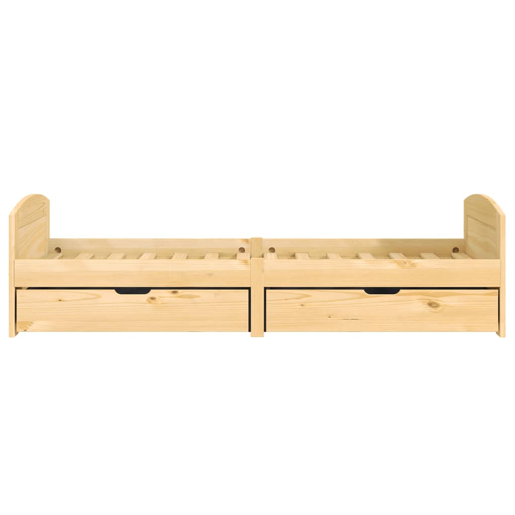 Day Bed with 2 Drawers without Mattress 