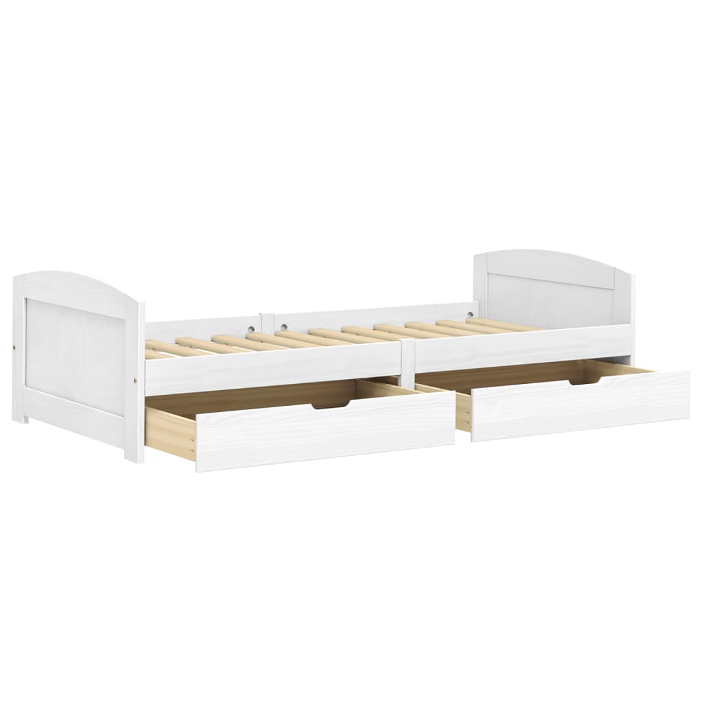 Day Bed with 2 Drawers without Mattress 