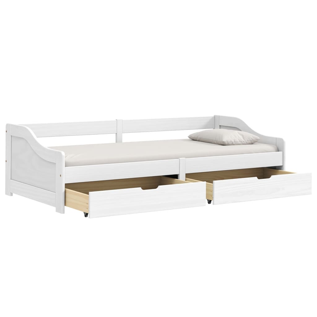 Day Bed with 2 Drawers without Mattress 