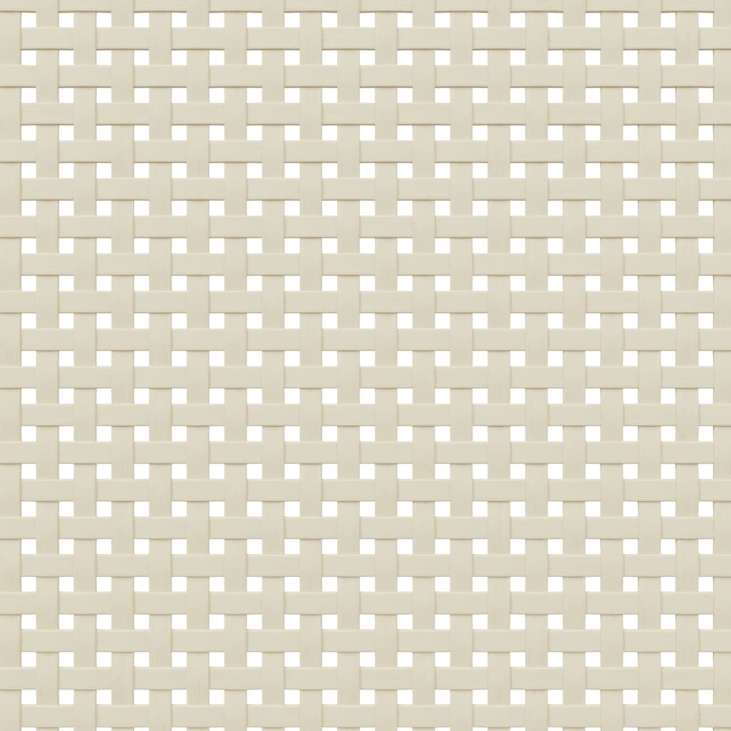 Highboard SENJA Rattan Look Brown 90x40x112 cm Solid Wood Pine