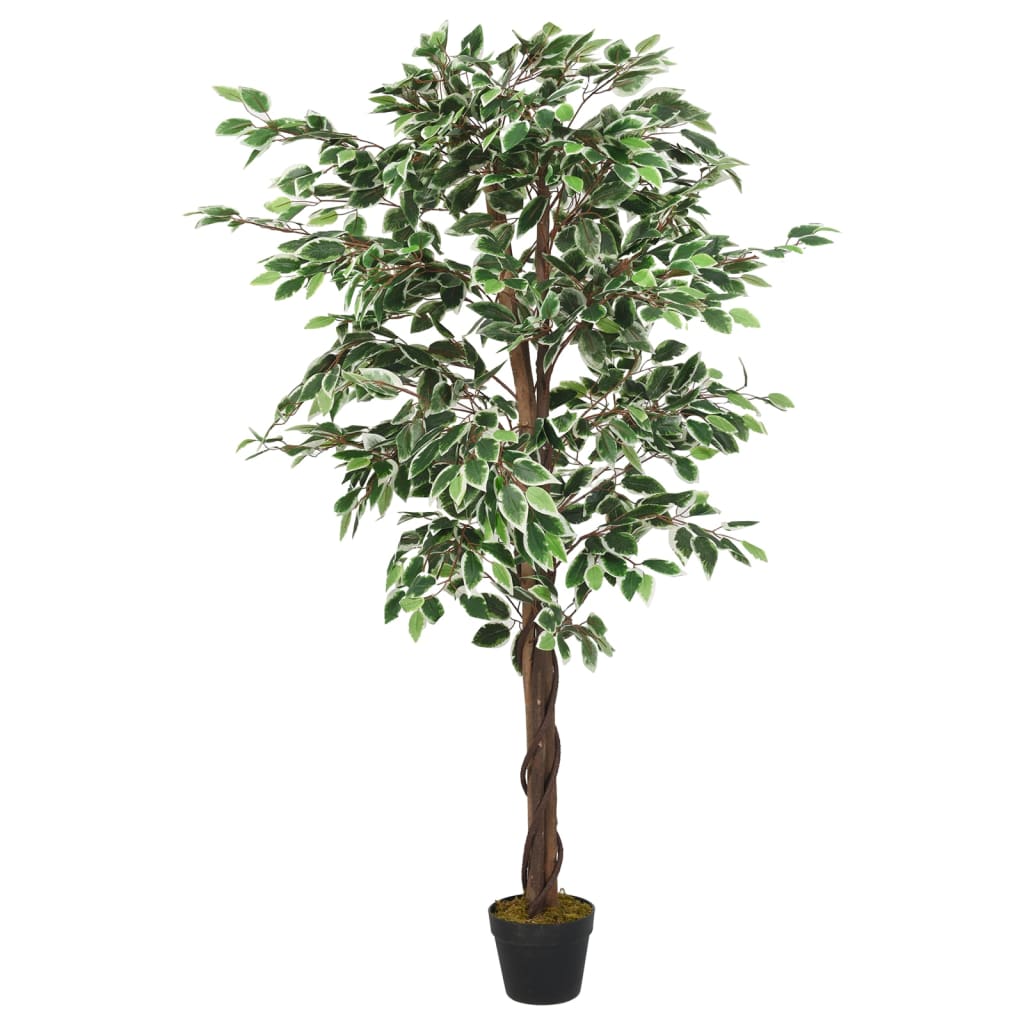 Artificial Ficus Tree 756 Leaves 150 cm Green