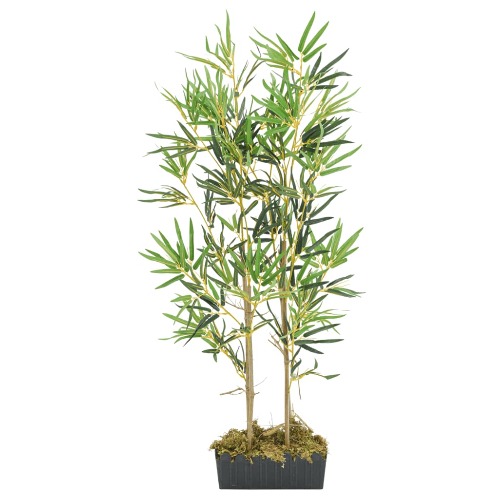 Artificial Bamboo Tree 552 Leaves 120 cm Green