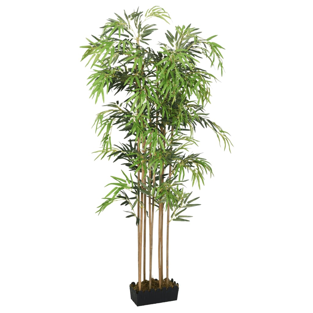 Artificial Bamboo Tree 1605 Leaves 180 cm Green