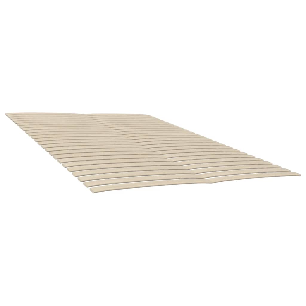 Bed Slats Replacements with 48 Slats 2 pcs 70x200 cm