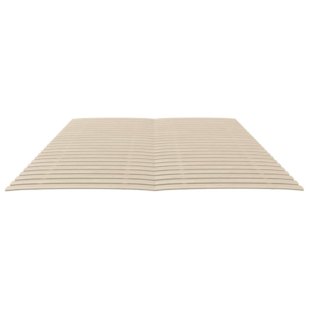 Bed Slats Replacements with 48 Slats 2 pcs 70x200 cm