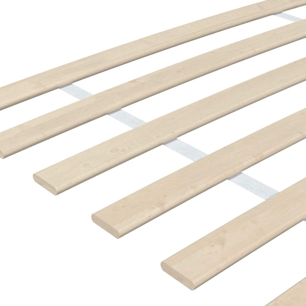 Bed Slats Replacements with 48 Slats 2 pcs 70x200 cm
