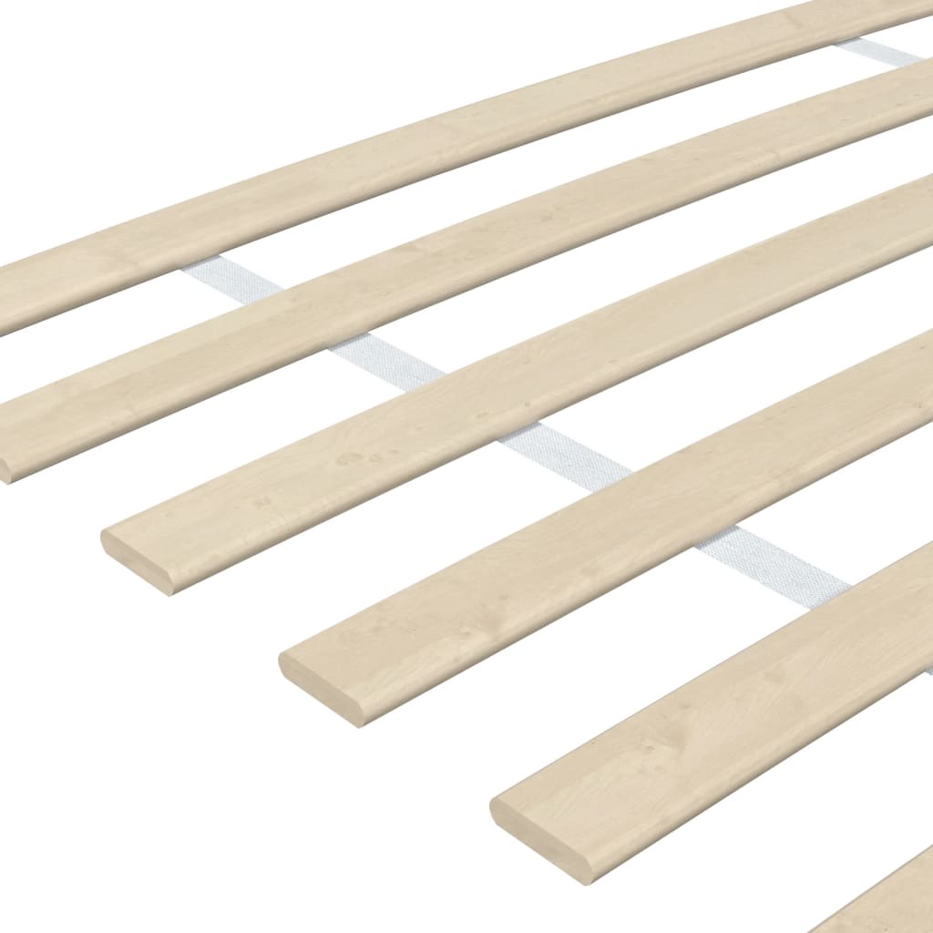 Bed Slats Replacements with 48 Slats 2 pcs 90x200 cm