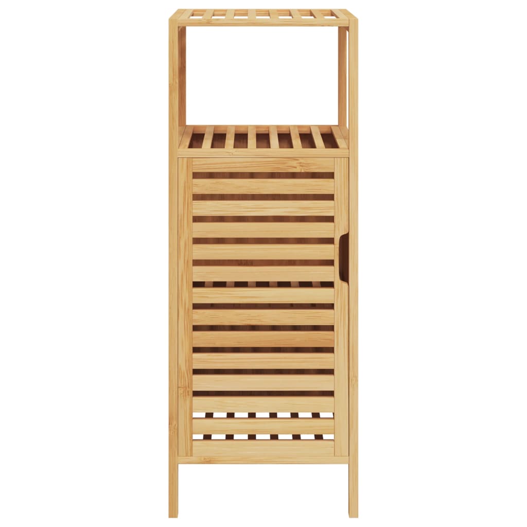 Bathroom Cabinet with Shelf 36x33x87 cm Bamboo