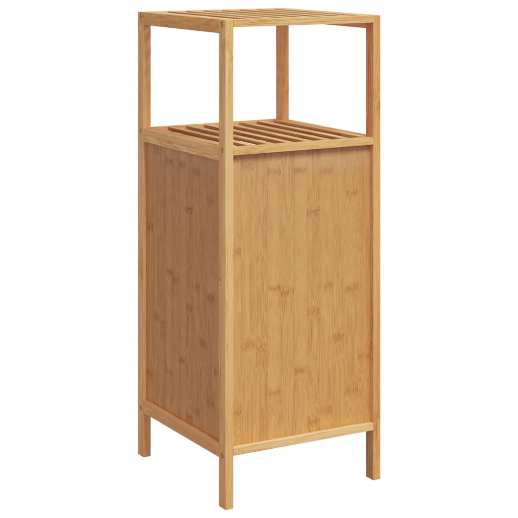 Bathroom Cabinet with Shelf 36x33x87 cm Bamboo