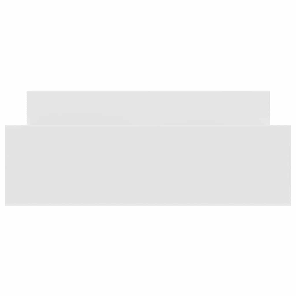 Bed Frame without Mattress White 120x190 cm Small Double