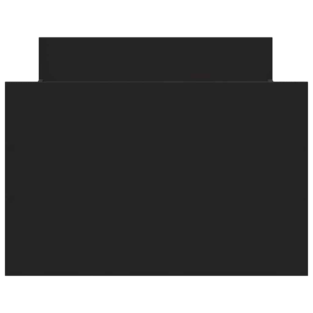 Bed Frame without Mattress Black 90x190 cm Single