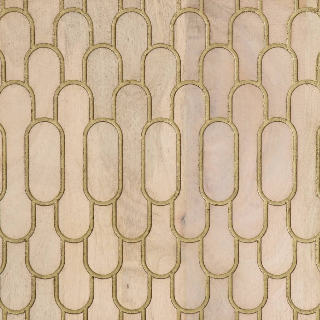 Side Cabinets 3 pcs 60x33x75 cm Solid Wood Mango