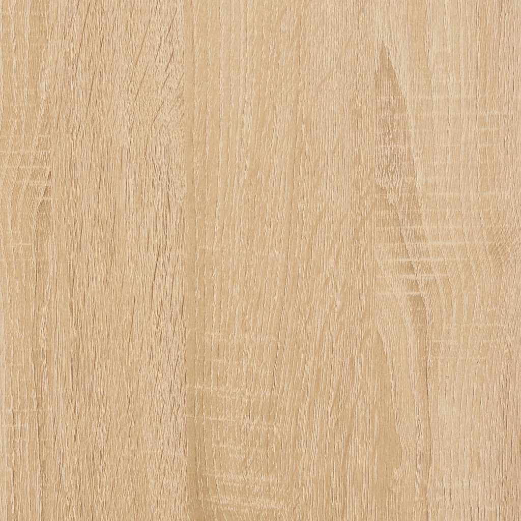 Desk Sonoma Oak 139x139x75 cm Engineered Wood