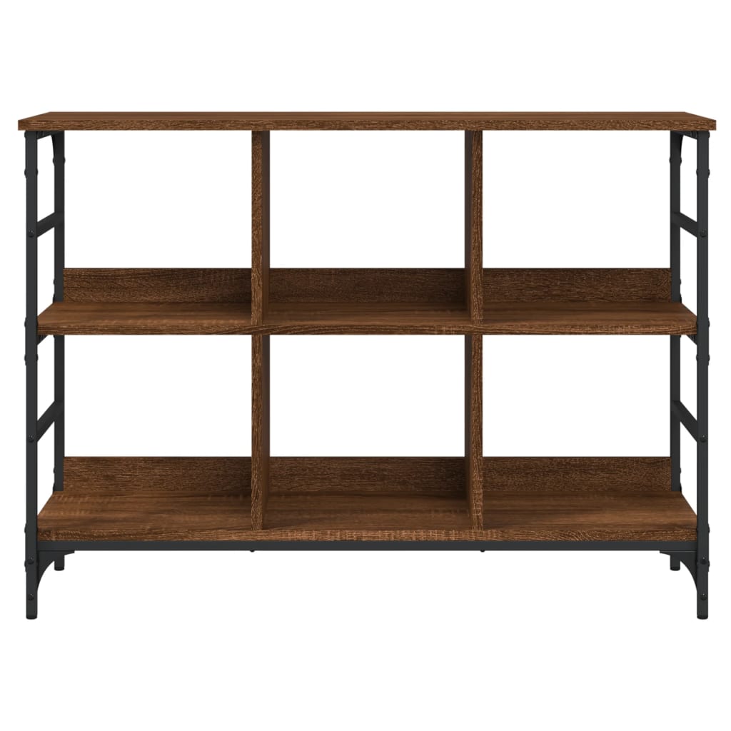 Sideboard Brown Oak 102x32x73.5 cm Engineered Wood