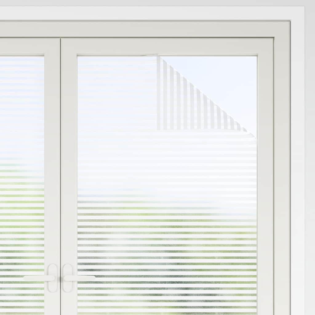 Window Films Frosted Stripes Design PVC