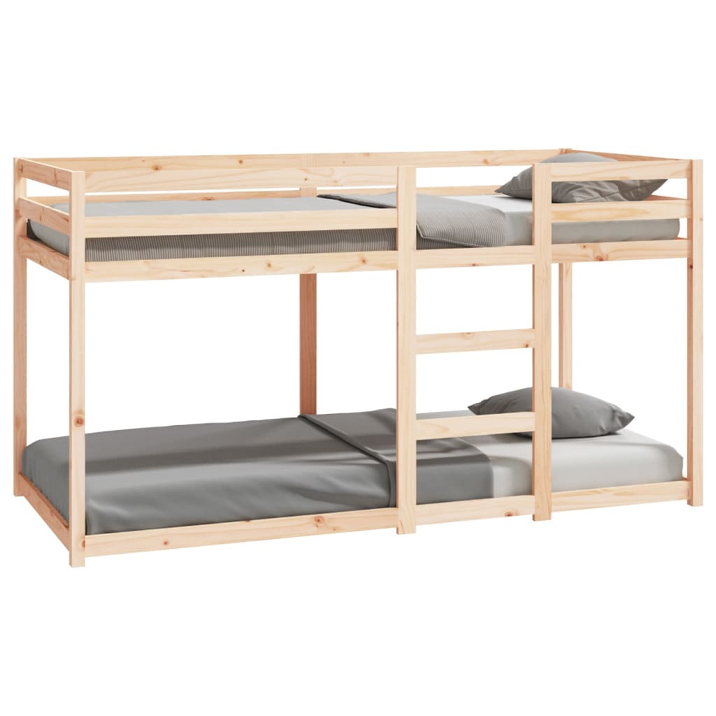 Bunk Bed without Mattress 90x200 cm Solid Wood Pine