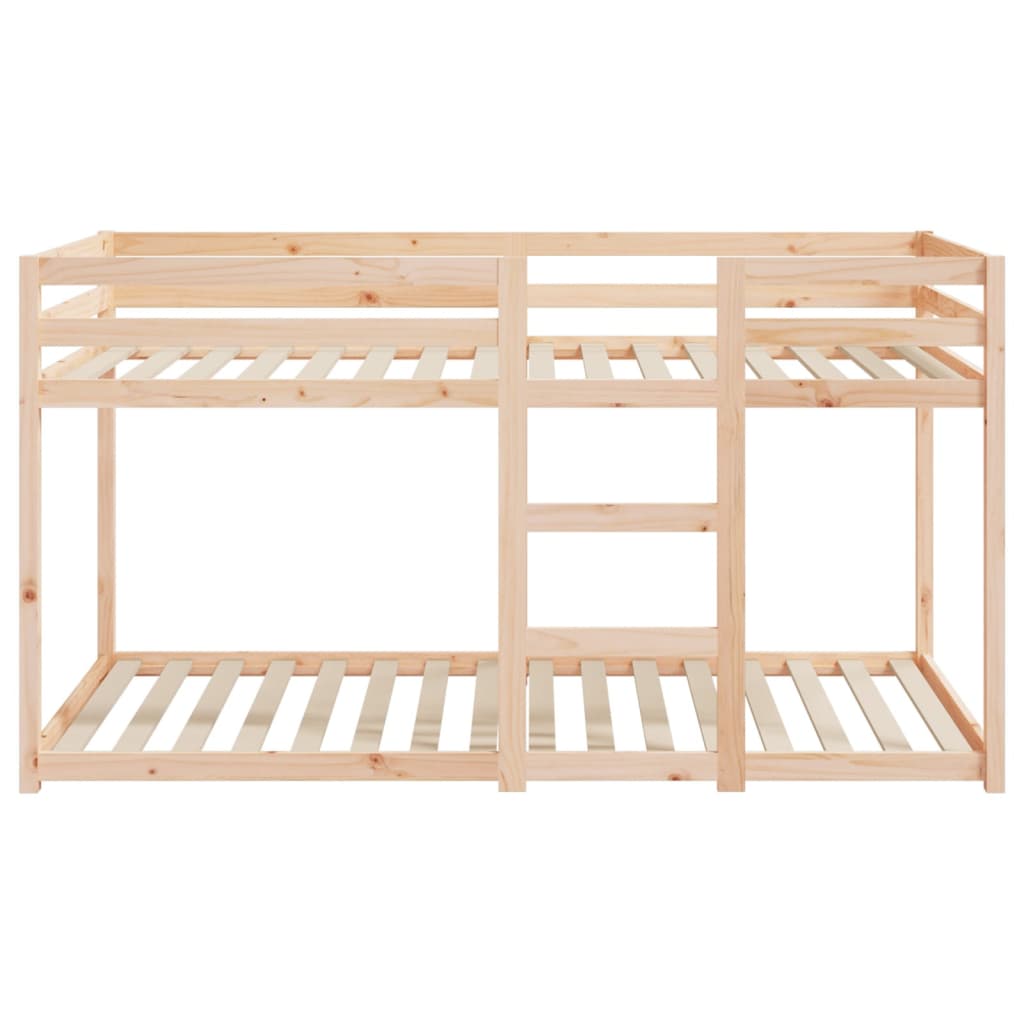 Bunk Bed without Mattress 90x200 cm Solid Wood Pine