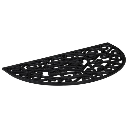 Door Mat Half Round 45X75 Cm Rubber