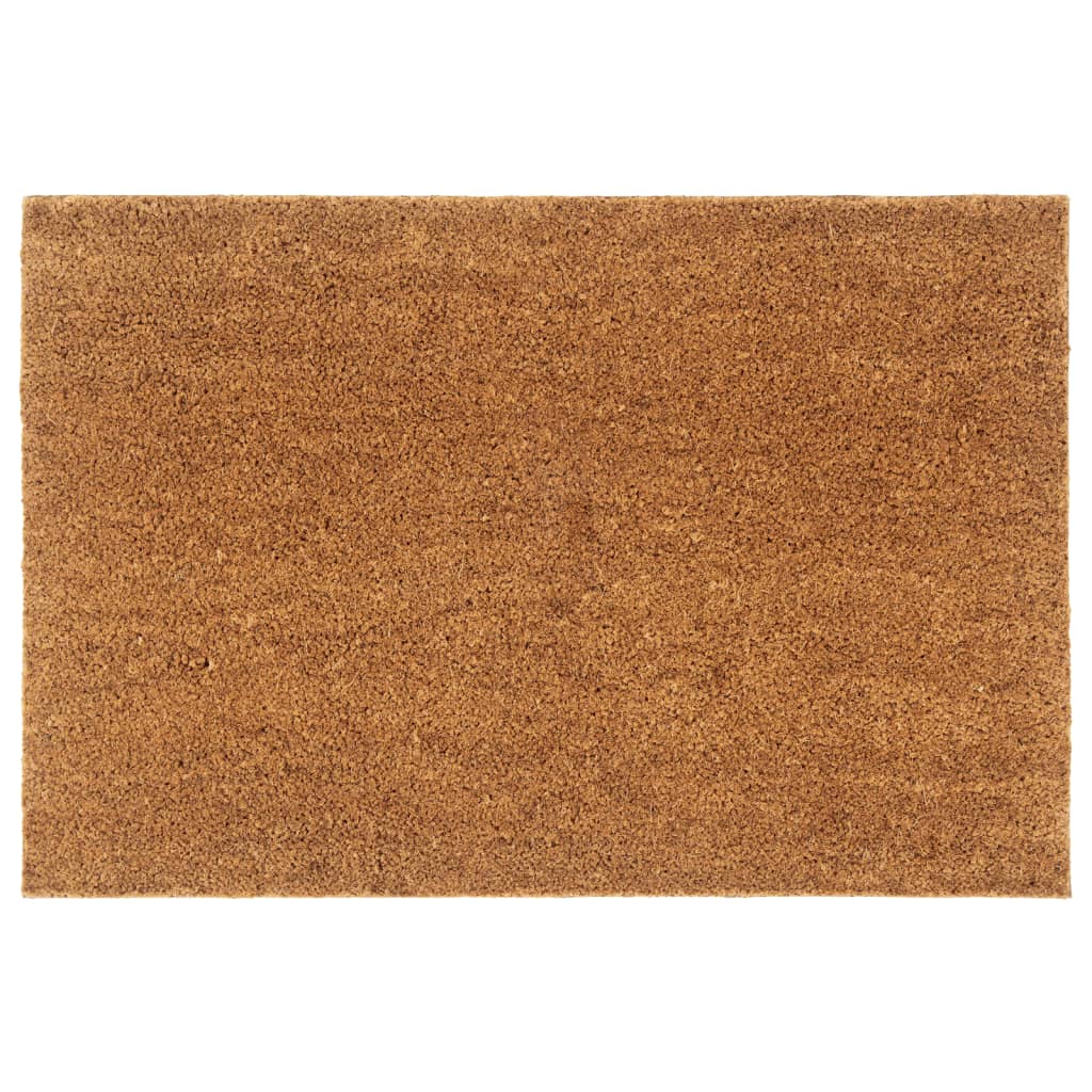Door Mats 5 Pcs Natural Tufted Coir