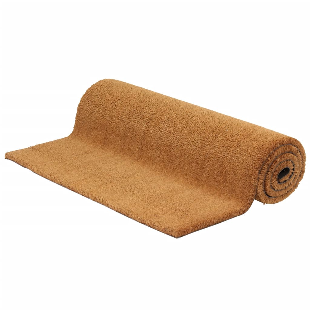 Door Mats 5 Pcs Natural Tufted Coir