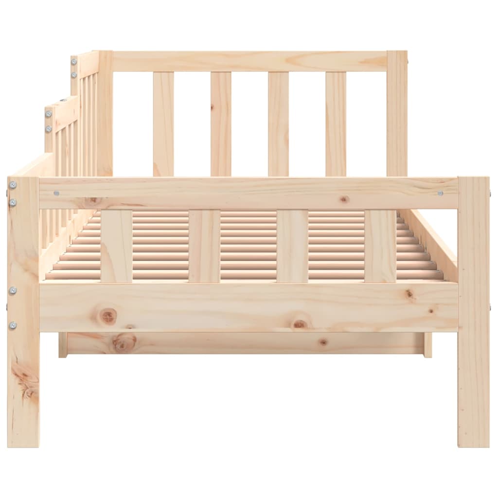 Day Bed without Mattress  80x200 cm Solid Wood Pine
