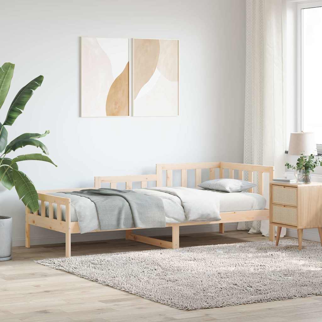 Day Bed without Mattress  80x200 cm Solid Wood Pine