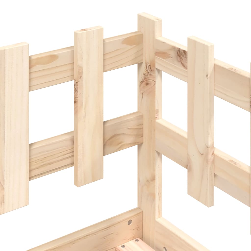 Day Bed without Mattress  80x200 cm Solid Wood Pine