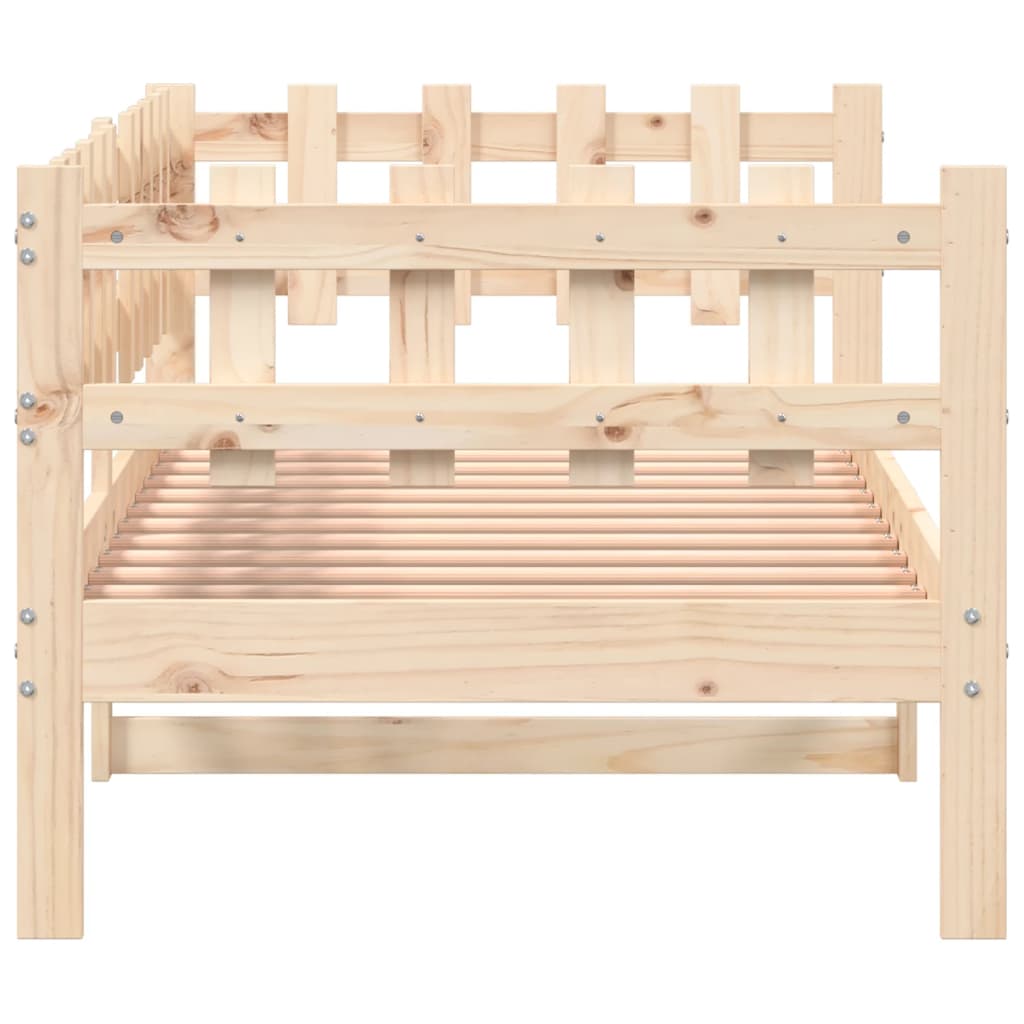 Day Bed without Mattress  90x200 cm Solid Wood Pine