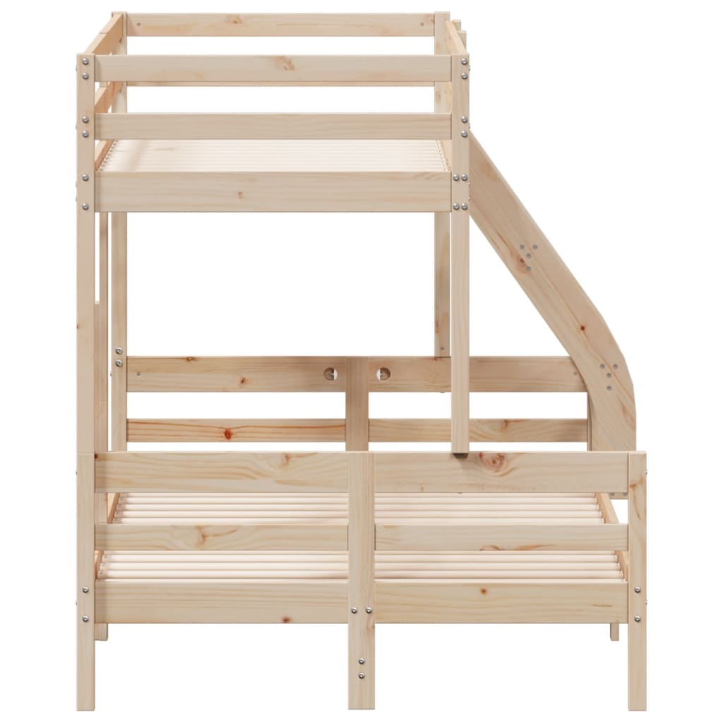 Bunk Bed without Mattress 80x200/120x200 cm Solid Wood