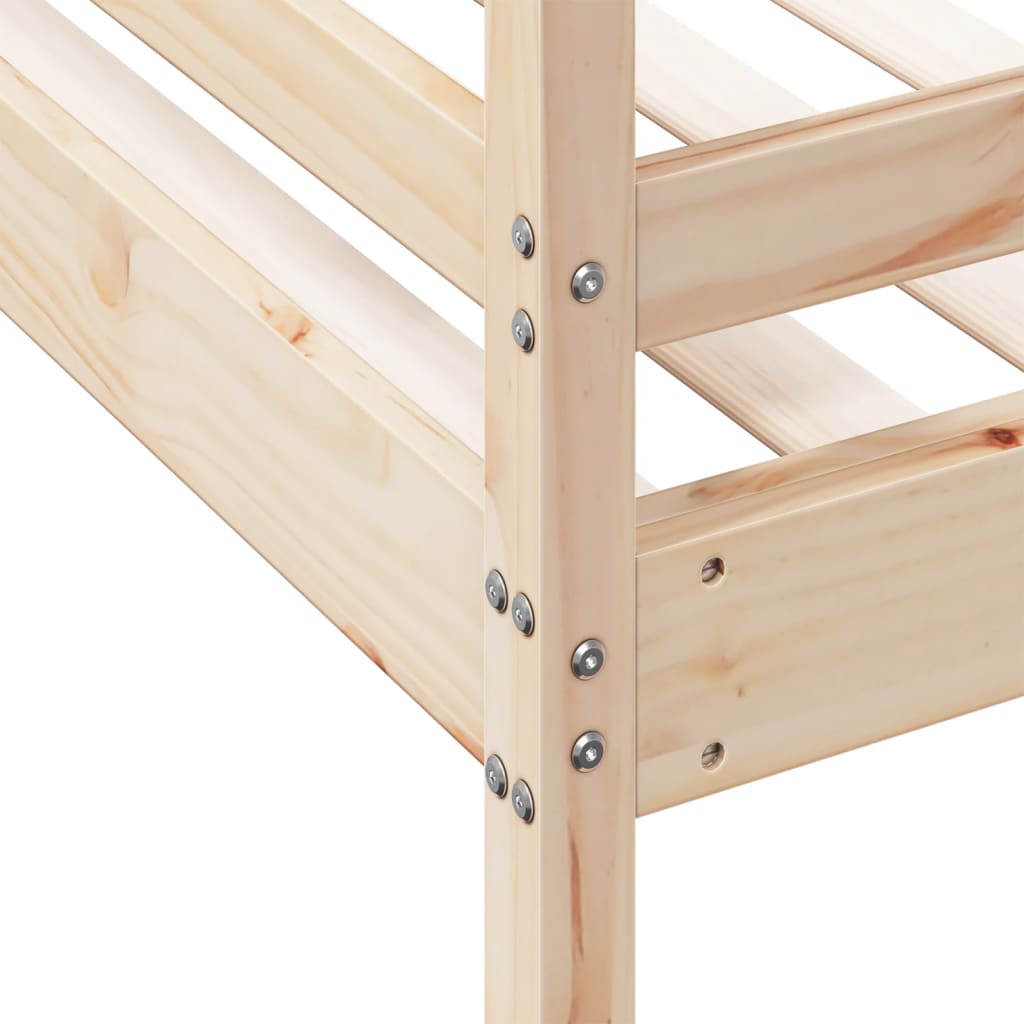 Bunk Bed without Mattress 90x200/120x200 cm Solid Wood