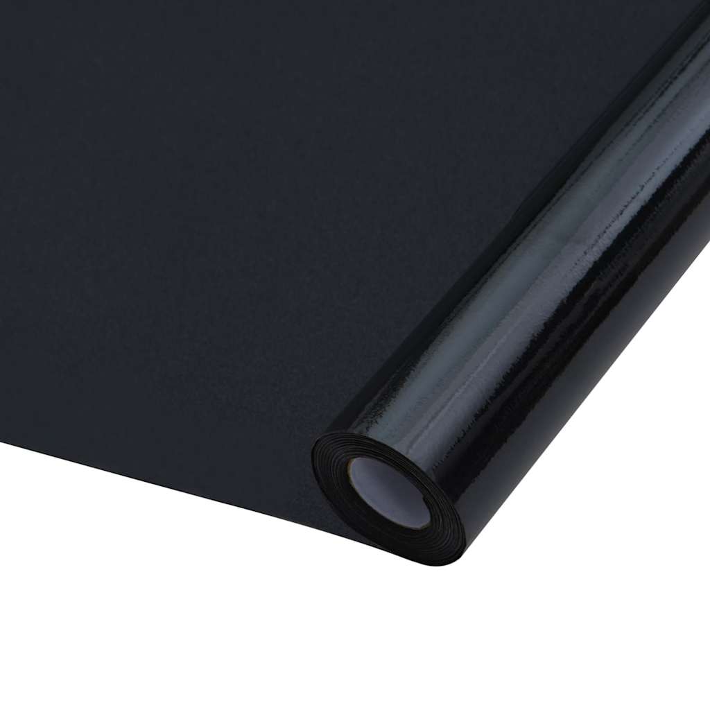Window Films 5 pcs Static Frosted Black PVC