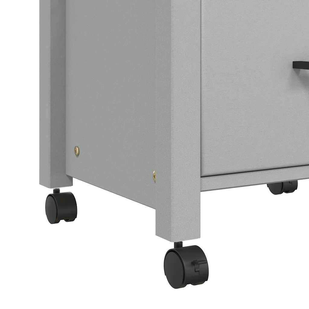 Kitchen Trolley MONZA 48x40x88.5 cm Solid Wood Pine