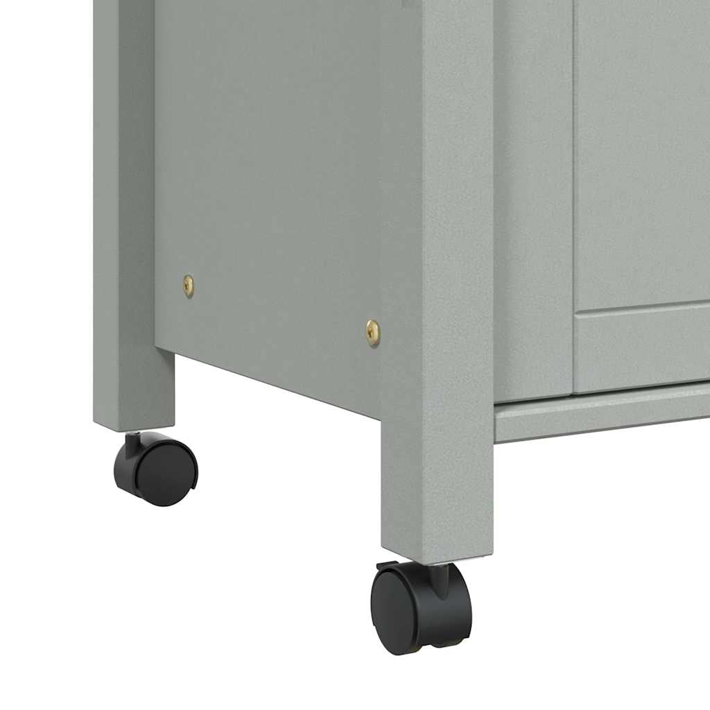 Kitchen Trolley MONZA 60x40x88.5 cm Solid Wood Pine