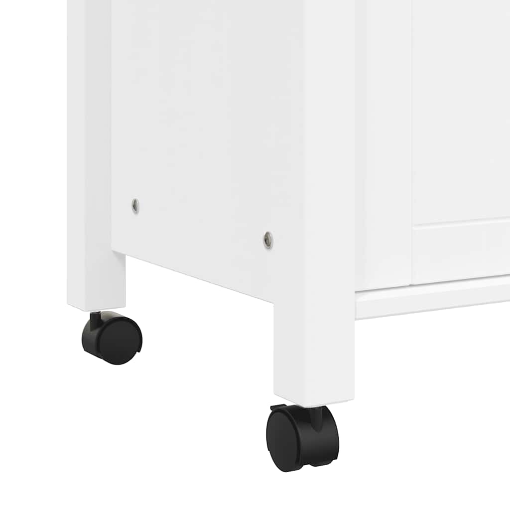 Kitchen Trolley MONZA 84x40x88.5 cm Solid Wood Pine
