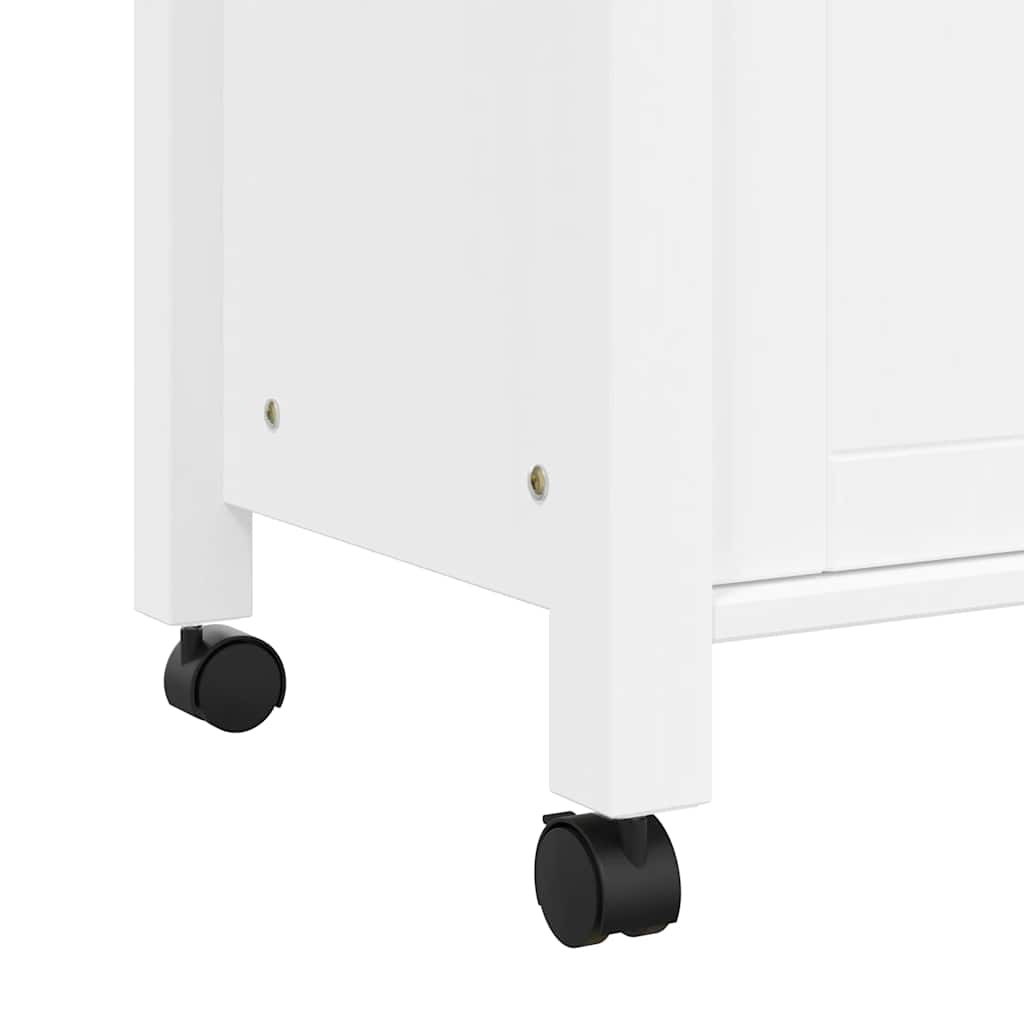 Kitchen Trolley MONZA 84x40x88.5 cm Solid Wood Pine